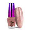 MollyLac nagellak oud roze met glitters nr. 204