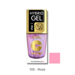 Delia Cosmtics nagellak - Zacht roze met shimmer effect nr. 105
