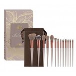 Ecarla - Make up kwastenset - 13 delig - Brons