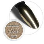 Chrome effect nail art poeder goud nr. 01