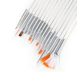 Nail art penselen set 15-delig