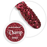 Nail art vamp effect rood