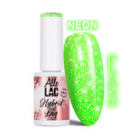 Gellak Neon Groen Met Flash Glitter 6ml
