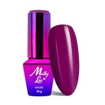 MollyLac Gellak Paars met glitter - Professionele collectie (10ml)