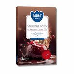 Bispol Aura Chocolate Cherry waxinelichtjes - 6 stuks