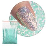 GNB-Lab nagelglitters turquoise Nr. 13 - Grootverpakking 20g