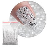 GNB-Lab Princess Nails zilver en wit nr. 1 &ndash; Nail art 20g