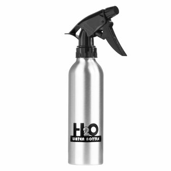 kappers watersproeier met h2o opdruk.