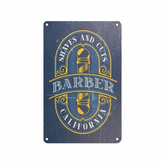 Wanddecoratie bord California