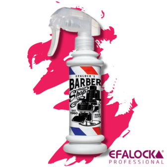 efalock barbershop waterspuit in de kleur wit