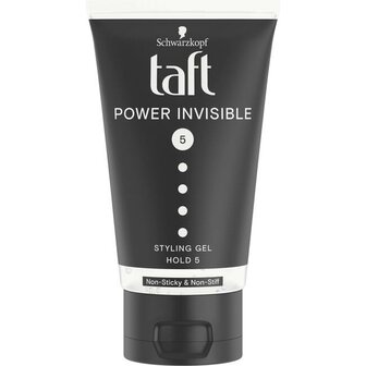 Schwarzkopf taft haargel power invisible met hold factor 5.