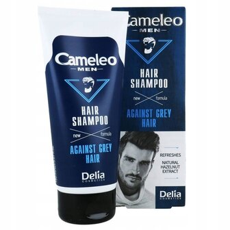Cameleo Men - Shampoo tegen grijs haar - 150ml