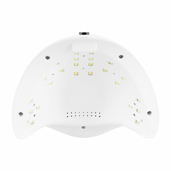 Nagellamp Glow 5 - UV Dual LED 48W binnenkant