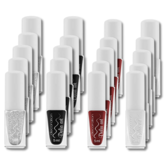 Delia - nagellak voor nail art op display 20 stuks