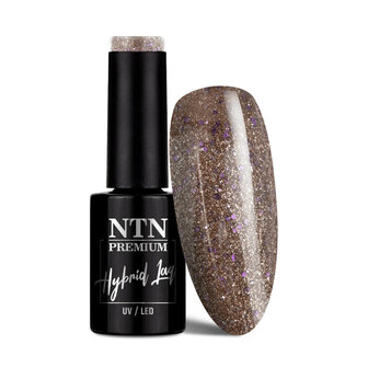NTN gellak Coffee - bruin zilver en paars nr166