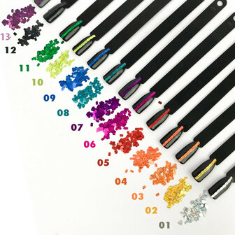 nageldecoratie kleuren overzicht
