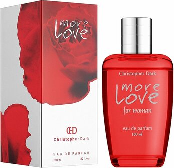 More Love Eau de parfum 100ml van Christopher Dark.