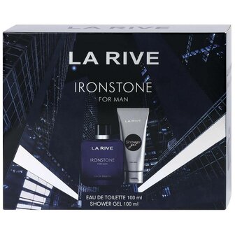 La Rive Ironstone - EDT 100ml en Douchegel 100ml