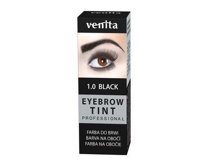 Venita henna brows wenkbrauw poeder zwart 1.0