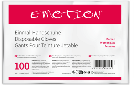 Emotion PE wegwerp handschoenen 100 stuks