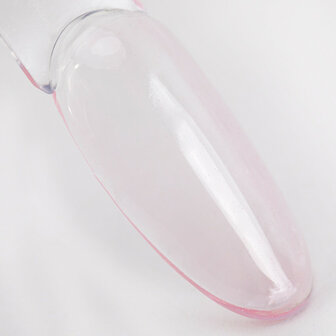 transparante rubber base met frambozen kleur