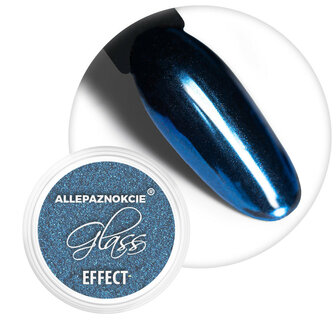 Chrome effect poeder blauw nr. 8