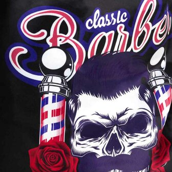 classic barber opdruk in detail