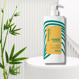 Shampoo voor droog haar met arganolie, hyaluronzuur, alo&euml; vera en panthenol