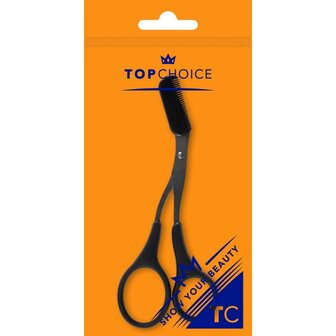 Top Choice wenkbrauw schaartje met kam