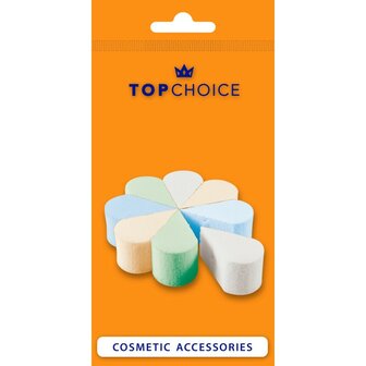 Top Choice Make-up sponsjes set 8 stuks