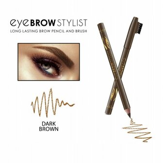Revers Eye Brow Stylist - Wenkbrauwpotlood donker bruin