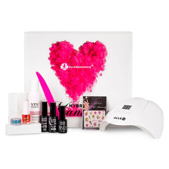 Gellak Starterset met Lamp - 11-delige kit