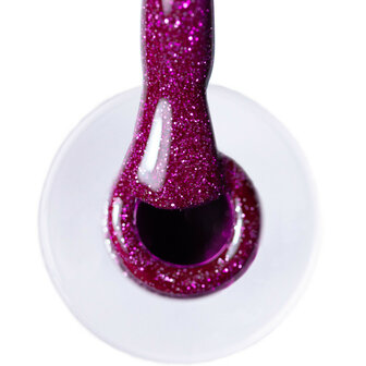 flash glitter gellak in potje met kwastje.