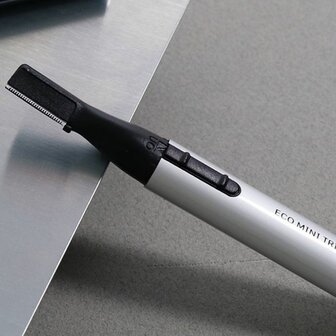Close-up van de Tondeo eco mini trimmer.
