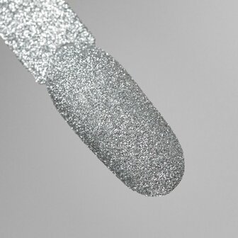 zilveren glitter dust nagelpoeder