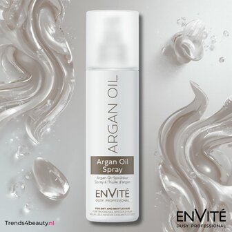 Arganolie leave-in spray voor droog en broos haar