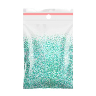 grootverpakking turqoise nail art glitters voor salongebruik