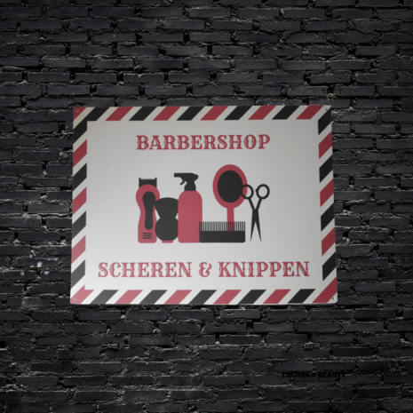 Wandbord scheren & knippen