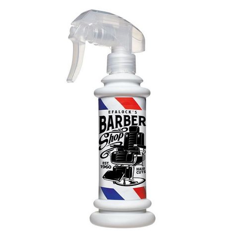 barbershop watersproeier in de kleur wit van het merk efalock.