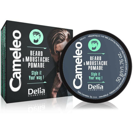 Delia cosmetics - Cameleo Men - baard en snor pomade - 50gr