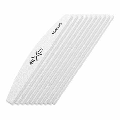 Exo Halve maan vijl grit 100/180 - 10 stuks standaard