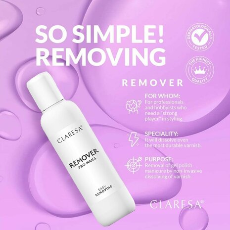 Claresa - Gellak Remover - 100ml