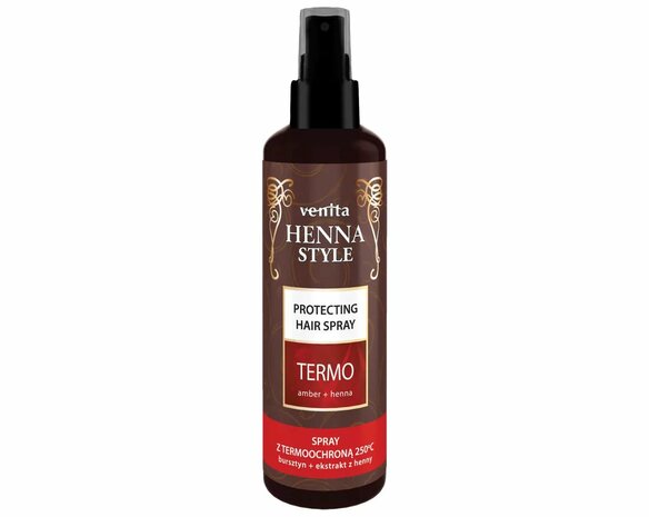 Venita henna style heat protection spray termo