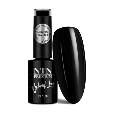 NTN Premium hybride gellak - After midnight - Zwart nr 72