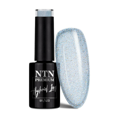 NTN Premium gellak - Zilver met blauw nr155