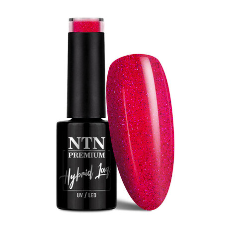 hybride gellak frambozen roze uit de passion for love collectie van ntn premium.