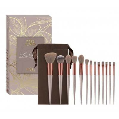 Ecarla - Make up kwastenset - 13 delig - Brons