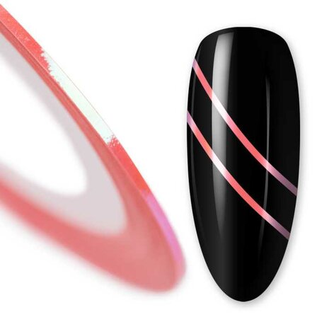 Lichtroze striping tape voor nail airt