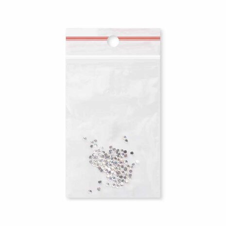 strass nagel diamantjes 100 stuks in verpakking