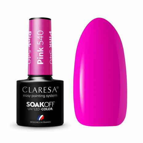 Claresa gellak 5ml - Pink 540